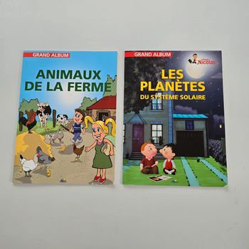 2 livres Grand Album