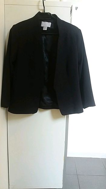 blazer noir h&m