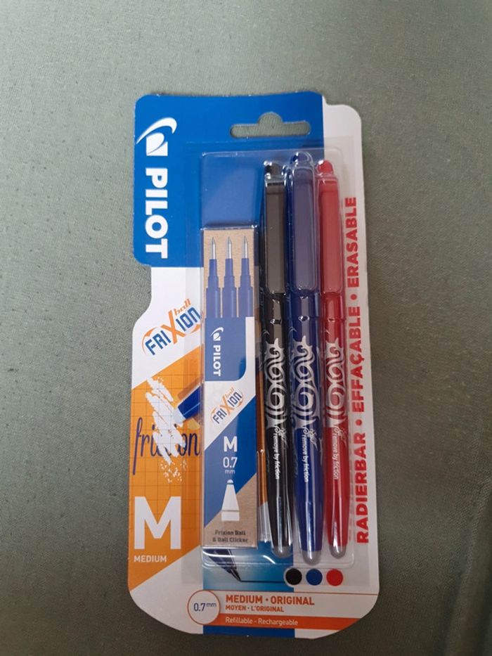 Lot stylo fixion pilot