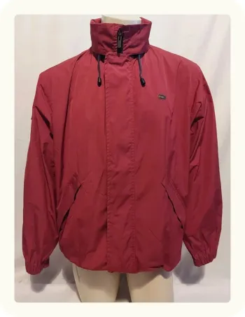 Veste parka à capuche Lacoste Vintage