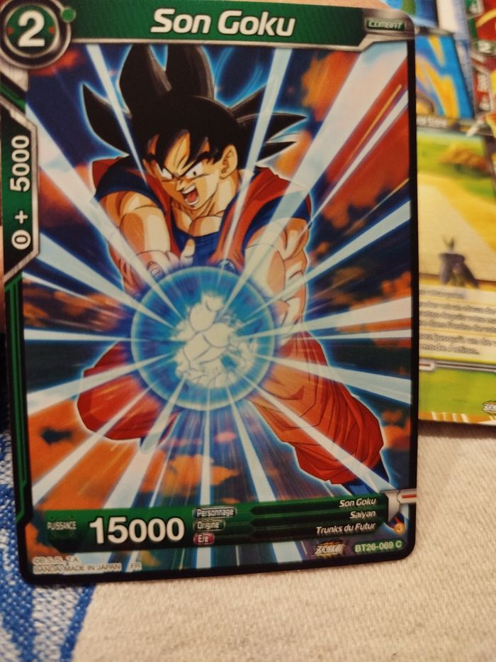 Lots de carte dragon ball version française - photo numéro 7