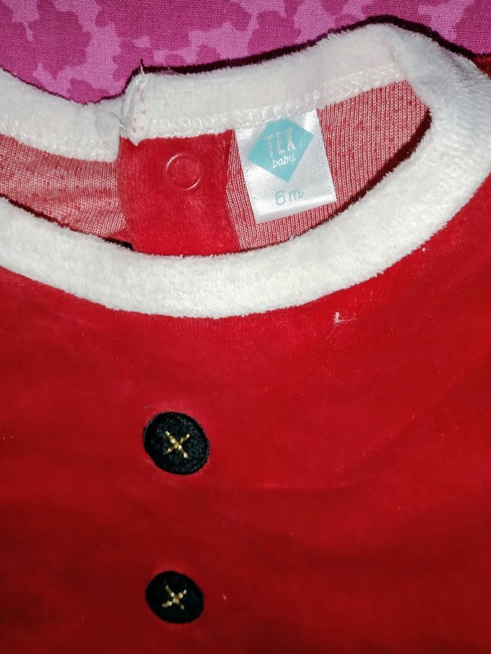 Pyjama tenue pour Noël 6 mois TEX - photo numéro 2
