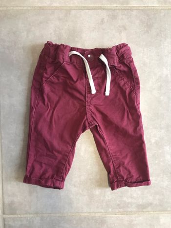 Pantalon bordeau