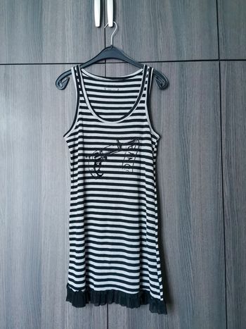 Robe légère rayée
