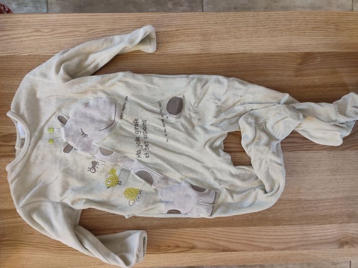 2 pyjamas chaud 1 pièce 3 ans - photo numéro 2
