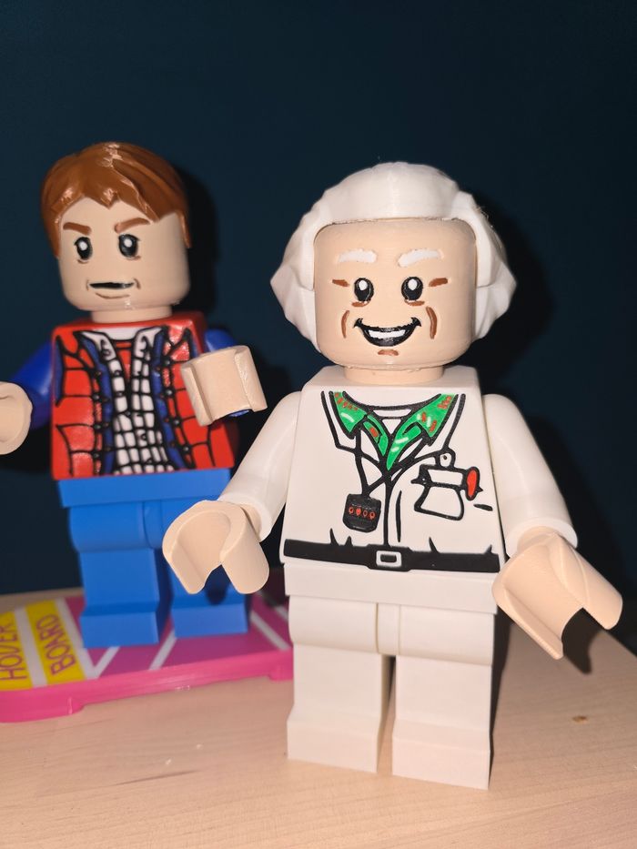 Lot de 2 figurines Retour vers le Futur - photo numéro 7