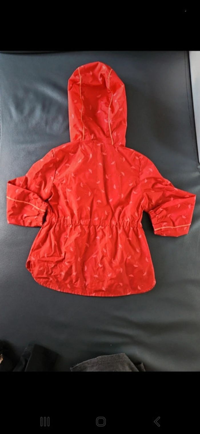 Veste coupe vent/parka fille 3 ans - photo numéro 3