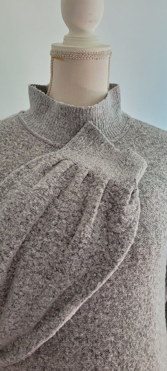 Robe pull grise - photo numéro 3