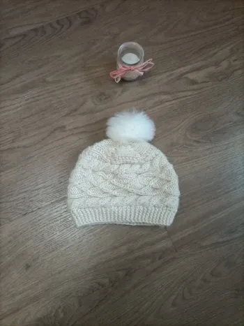 Joli bonnet enfant 9/12 ans