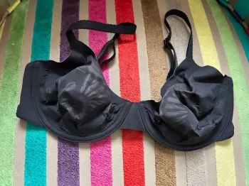 Dim soutien-gorge, noir, sans couture, taille 85C