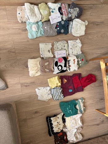 Lot vêtements garçon 1 a 9 mois