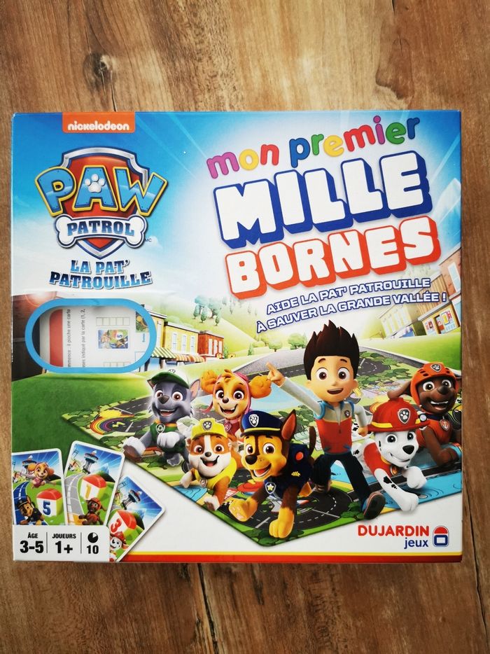 Jeu de mille bornes pat'patrouille