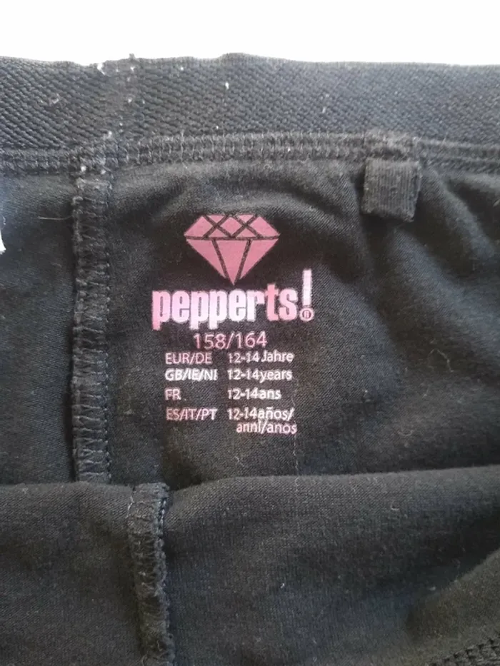 Short fille Taille élastique Argenté - photo numéro 3