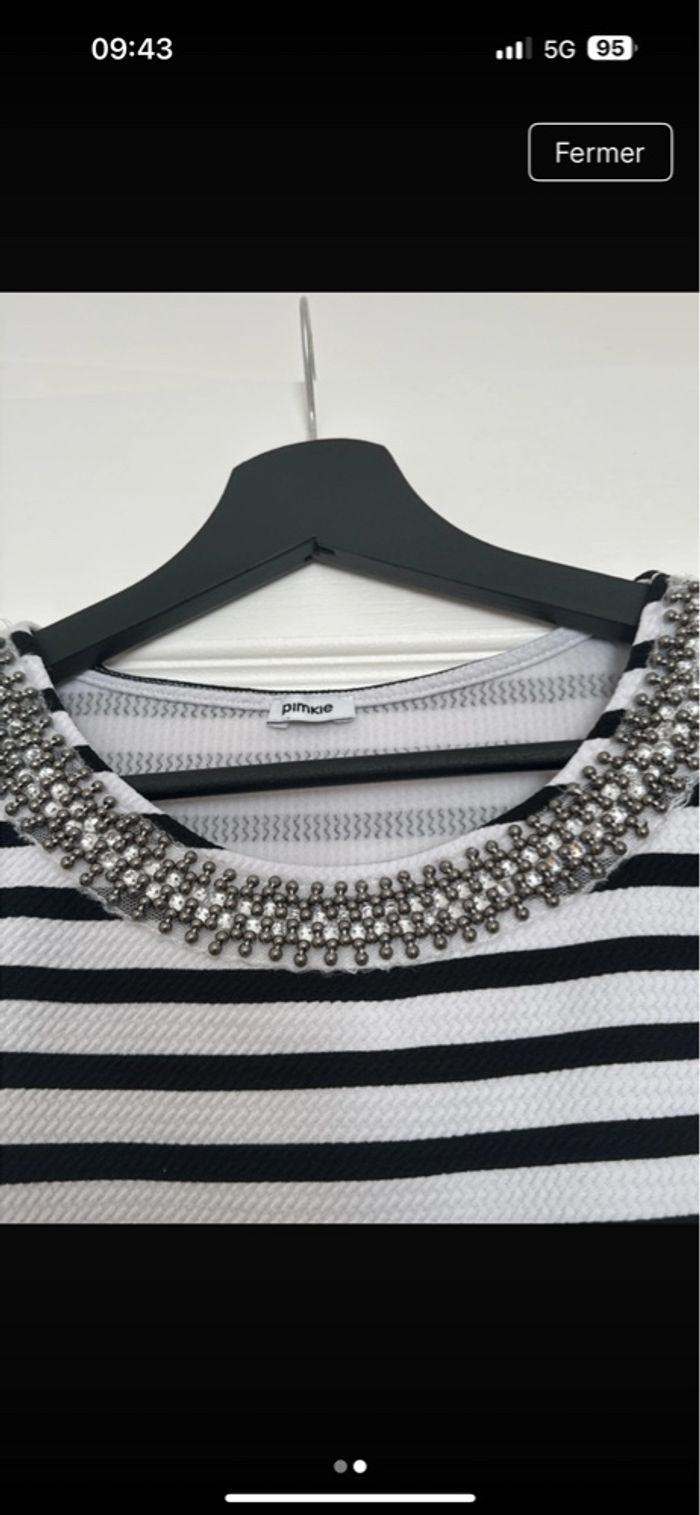 T-shirt manche longues Pimkie taille S - photo numéro 2