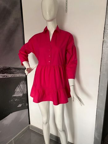 Robe mini rose fushia