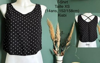 Top à poids taille XS
