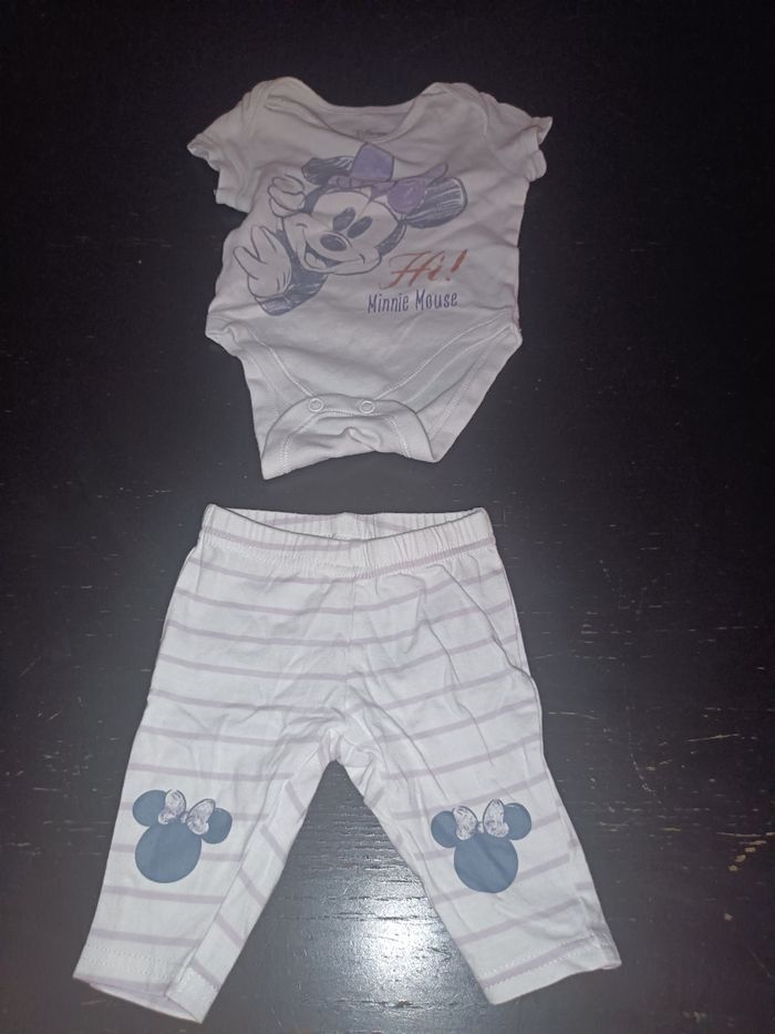 Ensemble body + legging Minnie