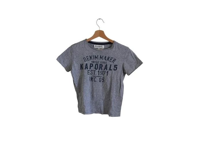 C60 t-shirt gris Kaporal 10 ans