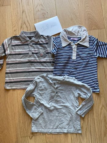Lot de 3 polos – 18 mois