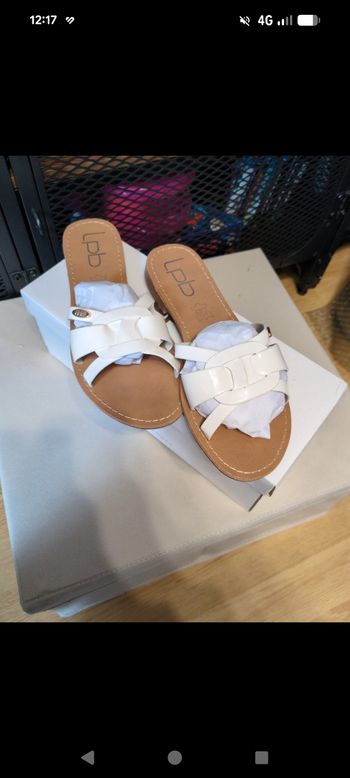 Mules Imelda Blanche Pt 37 