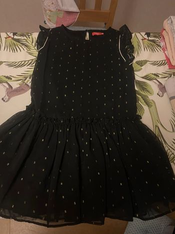 Robe noir de soirée 10 ans et 8 ans