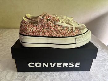 Converse Plateforme Fleurie