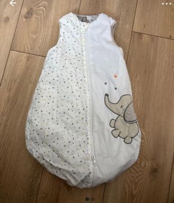 Gigoteuse sans manches éléphant