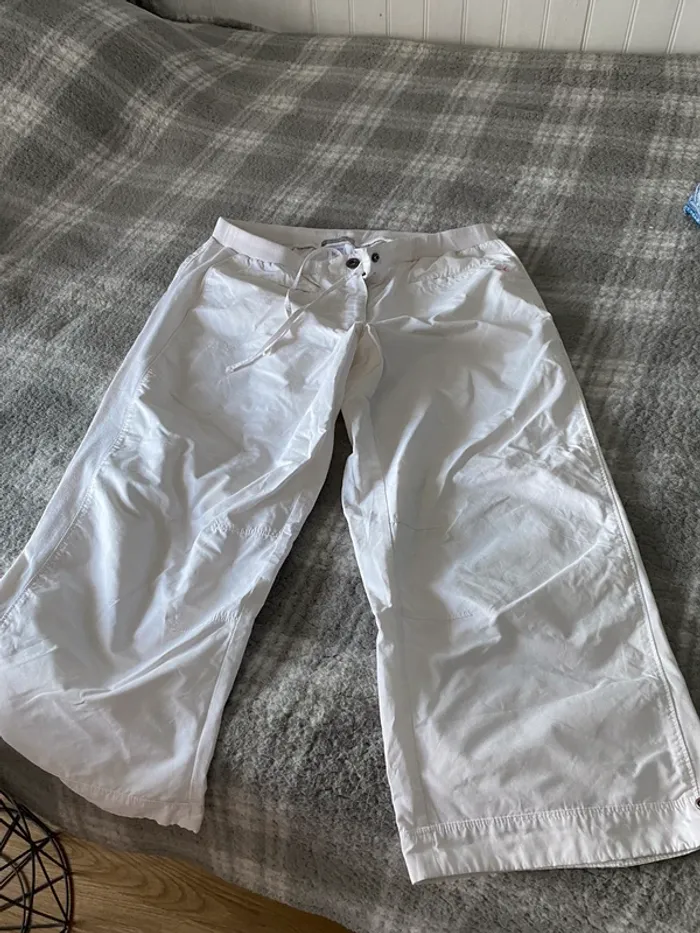 Pantacour blanc taille xl