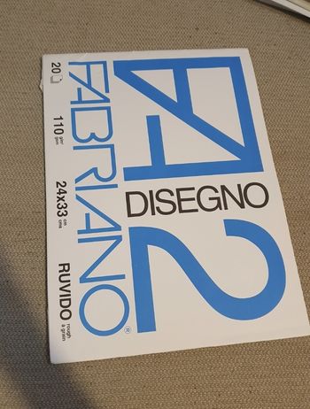 Fabriano carnet feuilles à dessin