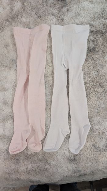 Lot de 2 collants neufs taille 21-23
