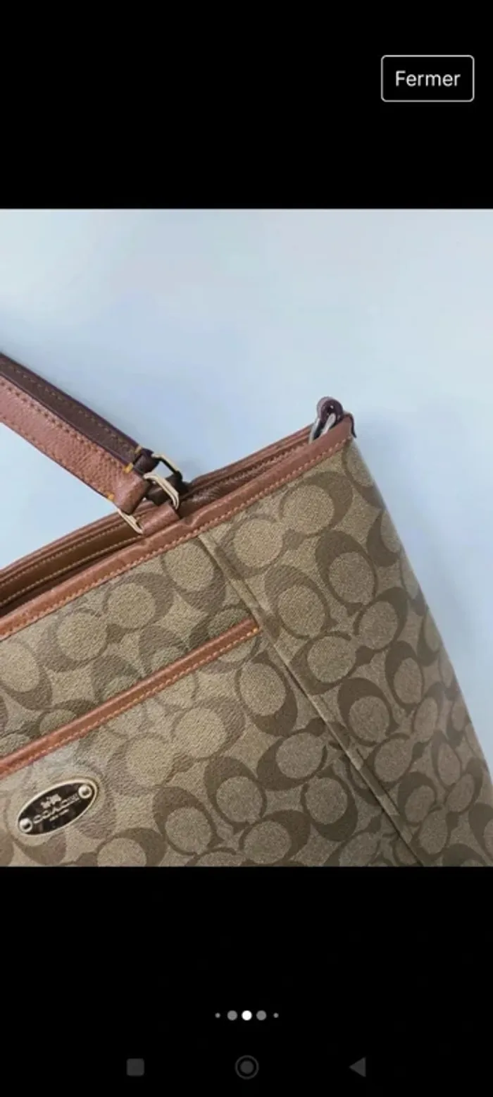 Sac Coach Vintage - photo numéro 6