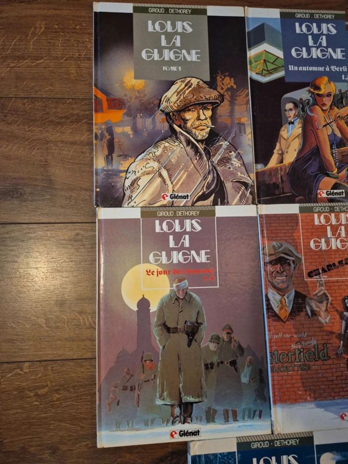 Lot de 5 bandes dessinées Louis la Gigne - photo numéro 2