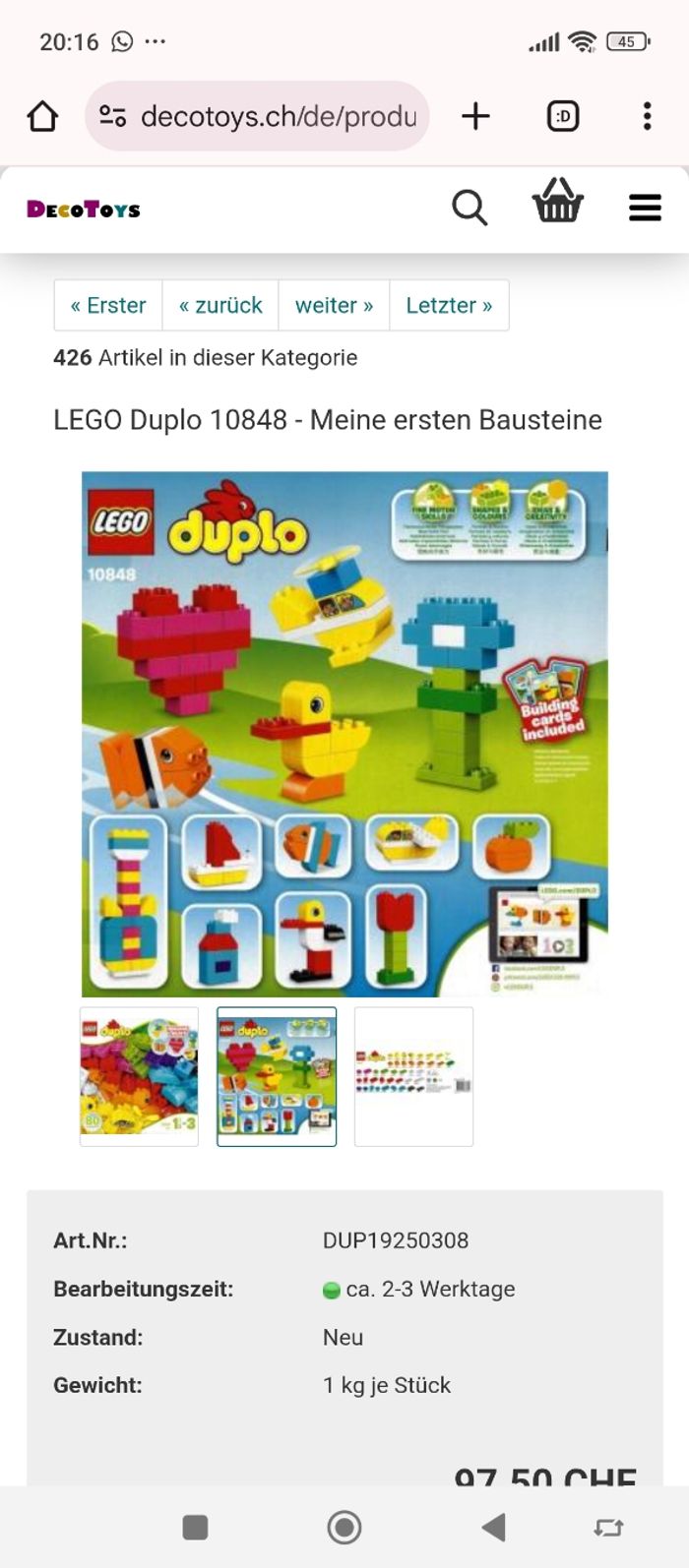 Lot lego duplo, hélicoptère, coeur etc. - photo numéro 4