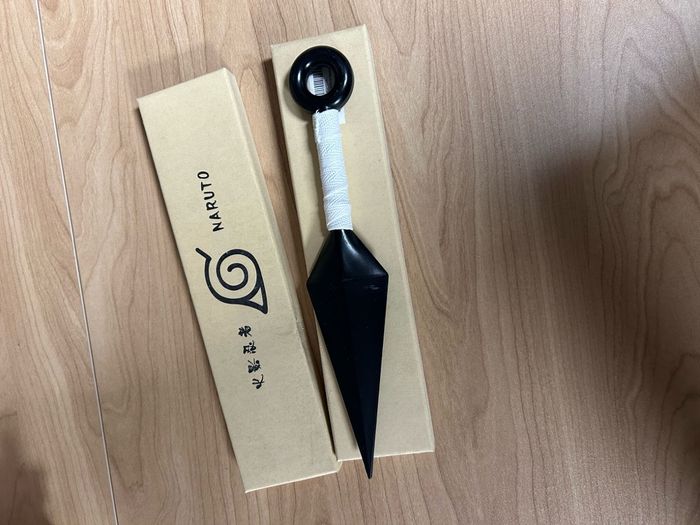 🔱 Kunai Naruto Officiel - Réplique Collector 🔱