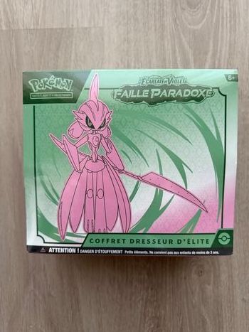 ETB Pokémon Faille paradoxe EV4 défaut scellage.