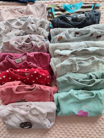 Pyjama 12 mois - lot 16 pyjamas