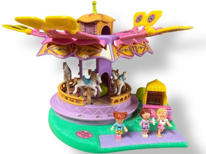 🌸 Polly Pocket Spin Pretty Carousel - photo numéro 3