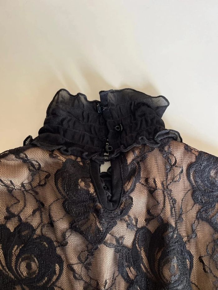 Robe noire et beige - photo numéro 8