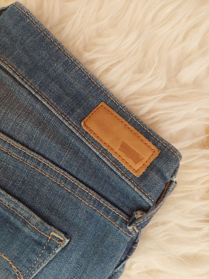 Jean Levi's bleu délavé slight curve modern rise skinny T25 fille ado authentique TBE 👩 - photo numéro 4