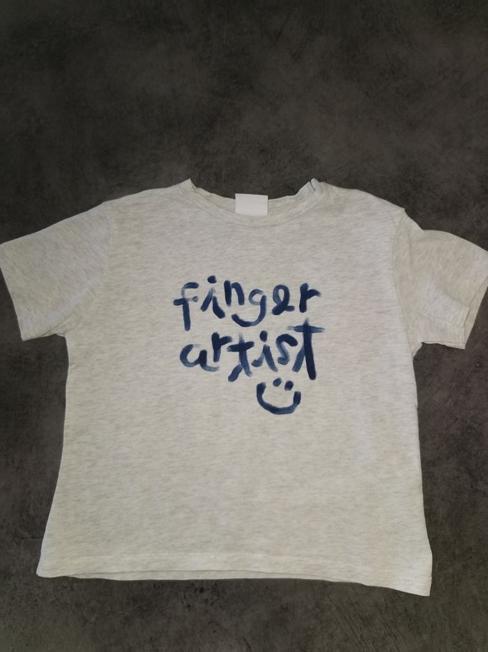 T shirt manches courtes zara