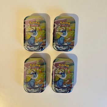 Pokémon : Mini tin EV8.5 : Évolutions Prismatiques - Aquali