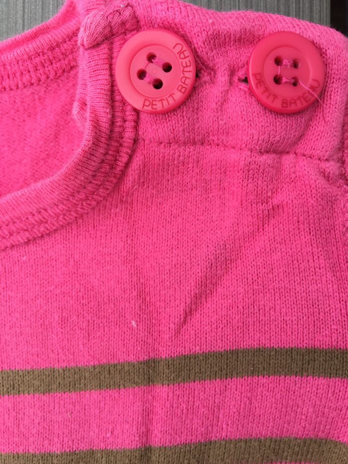 Sweat marinière petit bateau - photo numéro 3