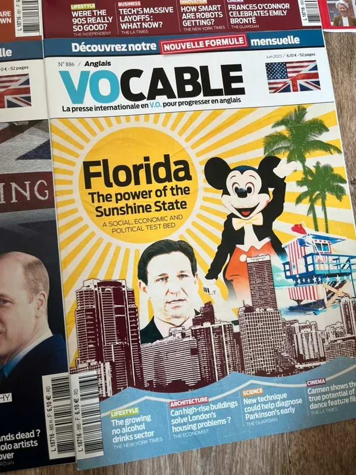 Lot de 10 magazine Vocable en anglais - photo numéro 11