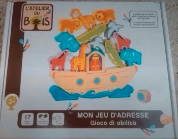 Mon jeu d'adresse arche de Noé atelier du bois