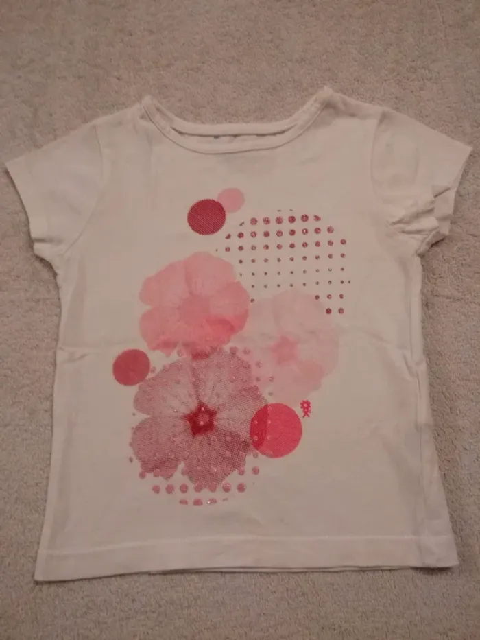 Tee-shirt Okaïdi 18-24 mois (réf perso F-F74)(familleac72)