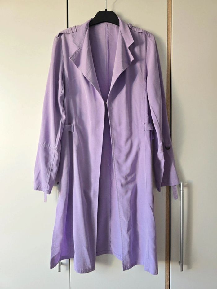 Trench vintage lilas