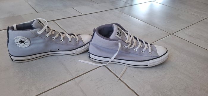 Converses grises, taille 44,5 - photo numéro 4