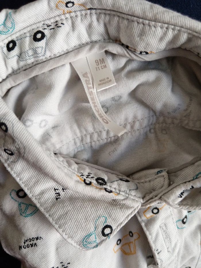 Chemise motif voitures - photo numéro 2