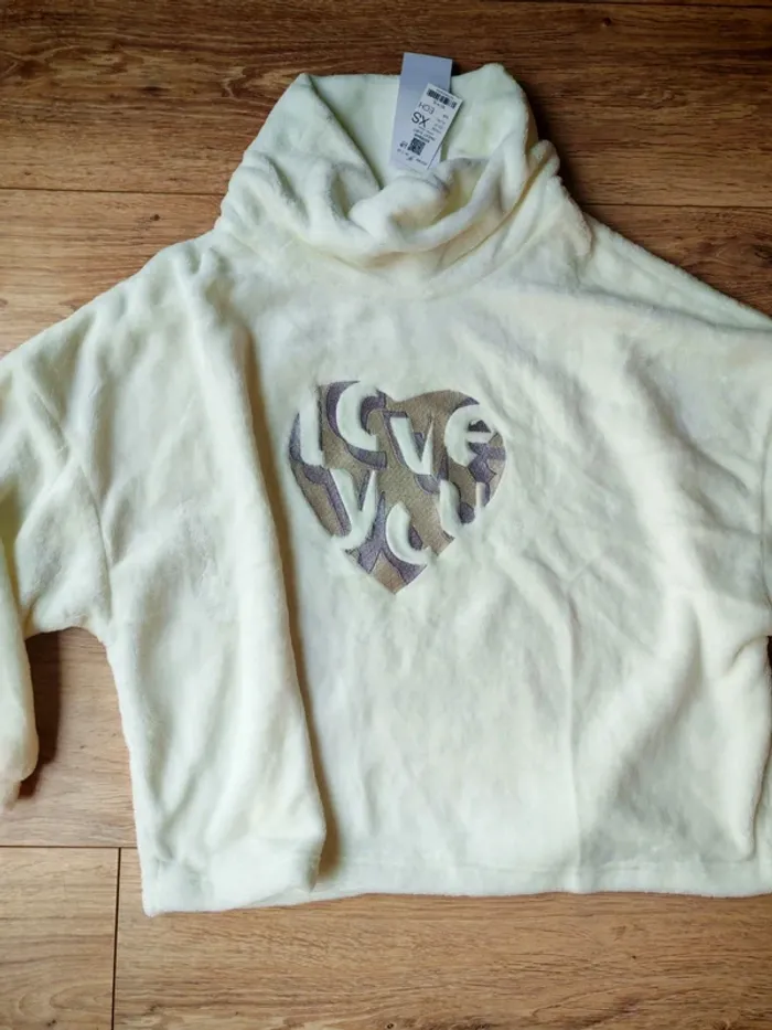 Pull chaud et doux haut de pyjama étam - photo numéro 4