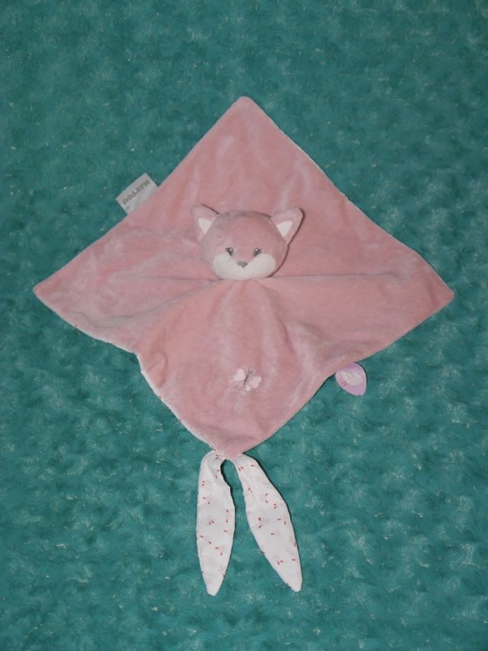 Doudou Plat Nattou , Alice Le Renard, Rose 🦊tbe